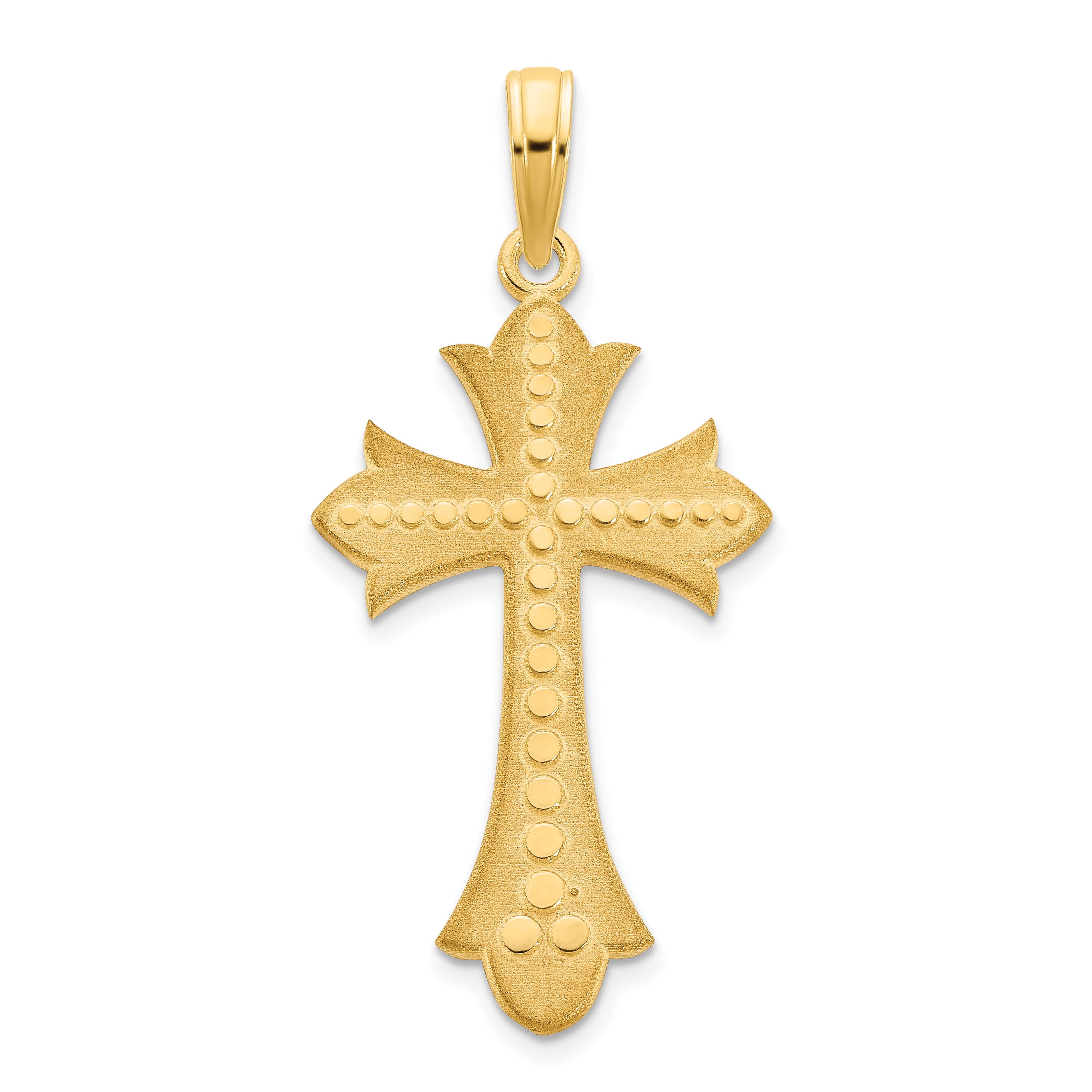 14k Cross Pendant