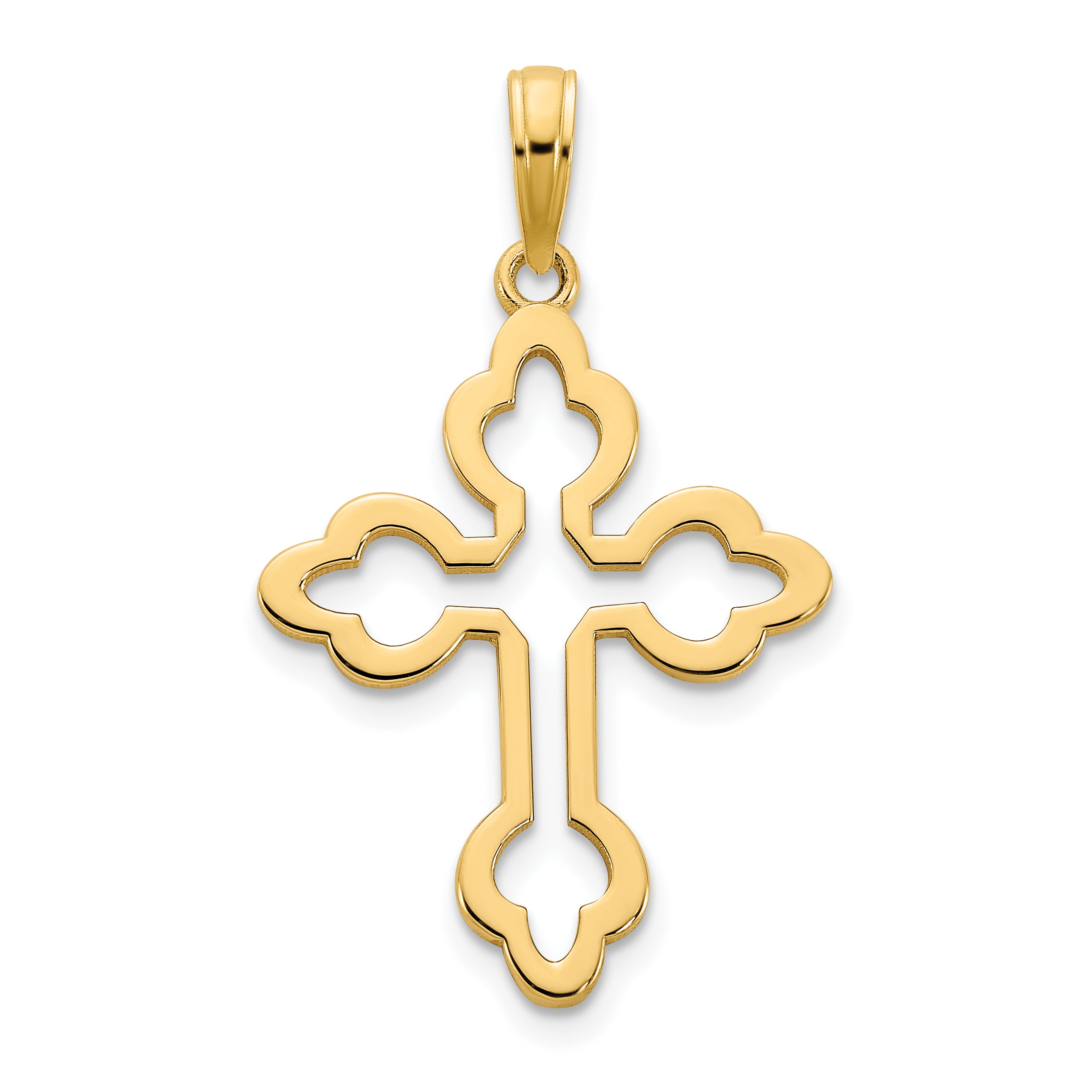 14k Cross Charm