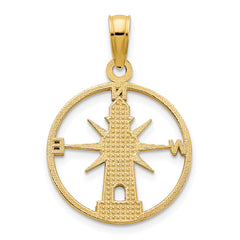 14k Lighthouse Charm