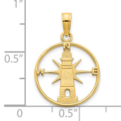 14k Lighthouse Charm