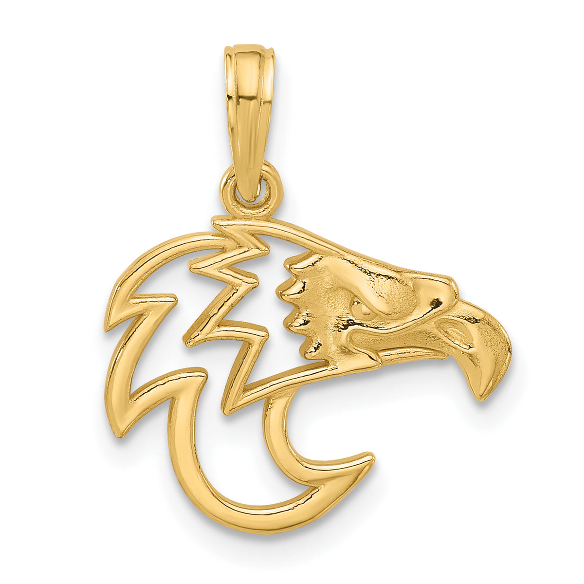 14k Fancy Eagle Charm