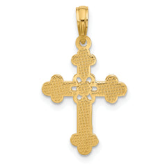 14KY Fancy Cross Charm