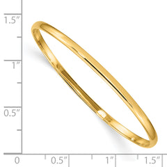 14k Slip-on Baby Bangle Bracelet