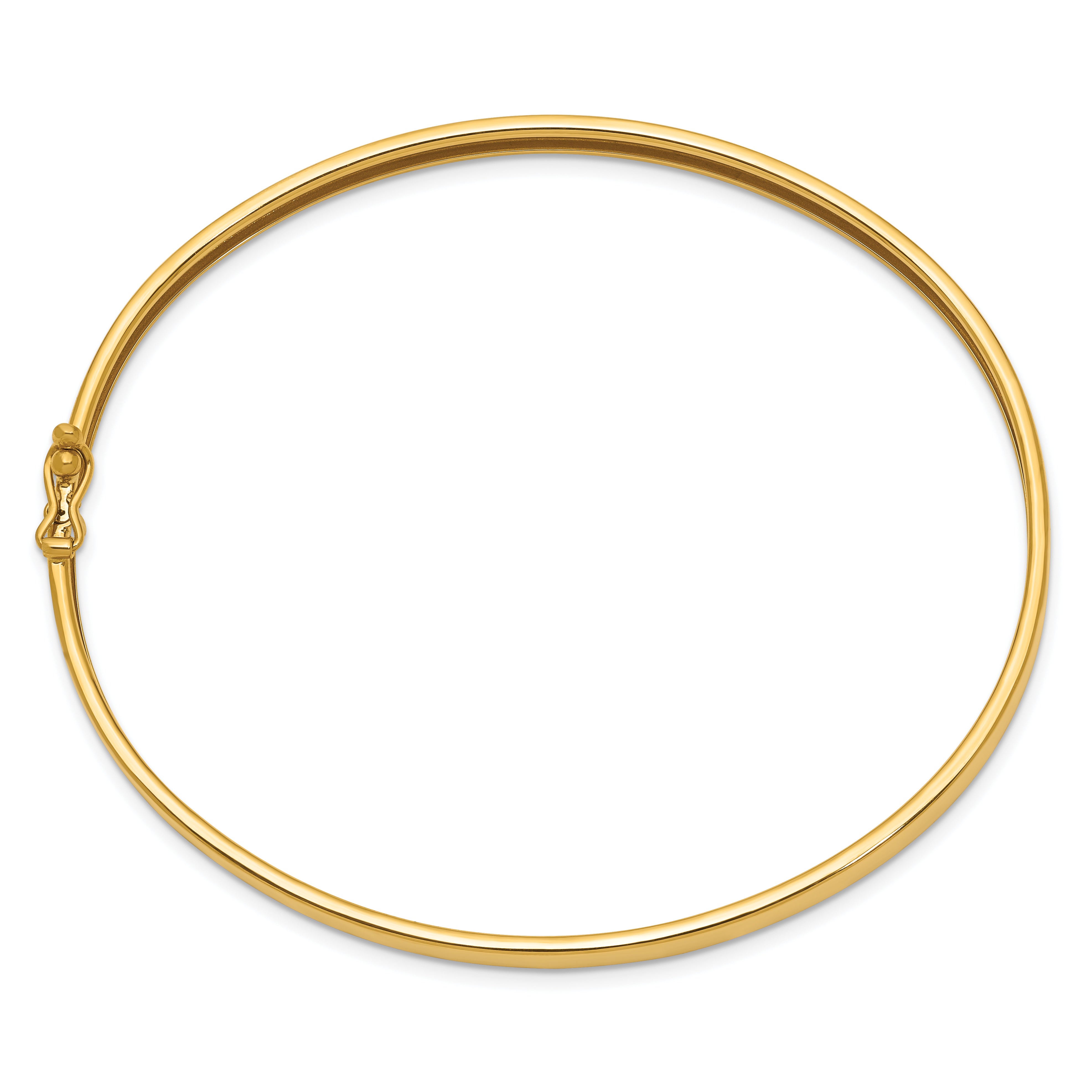 14K Flexible Bangle Bracelet