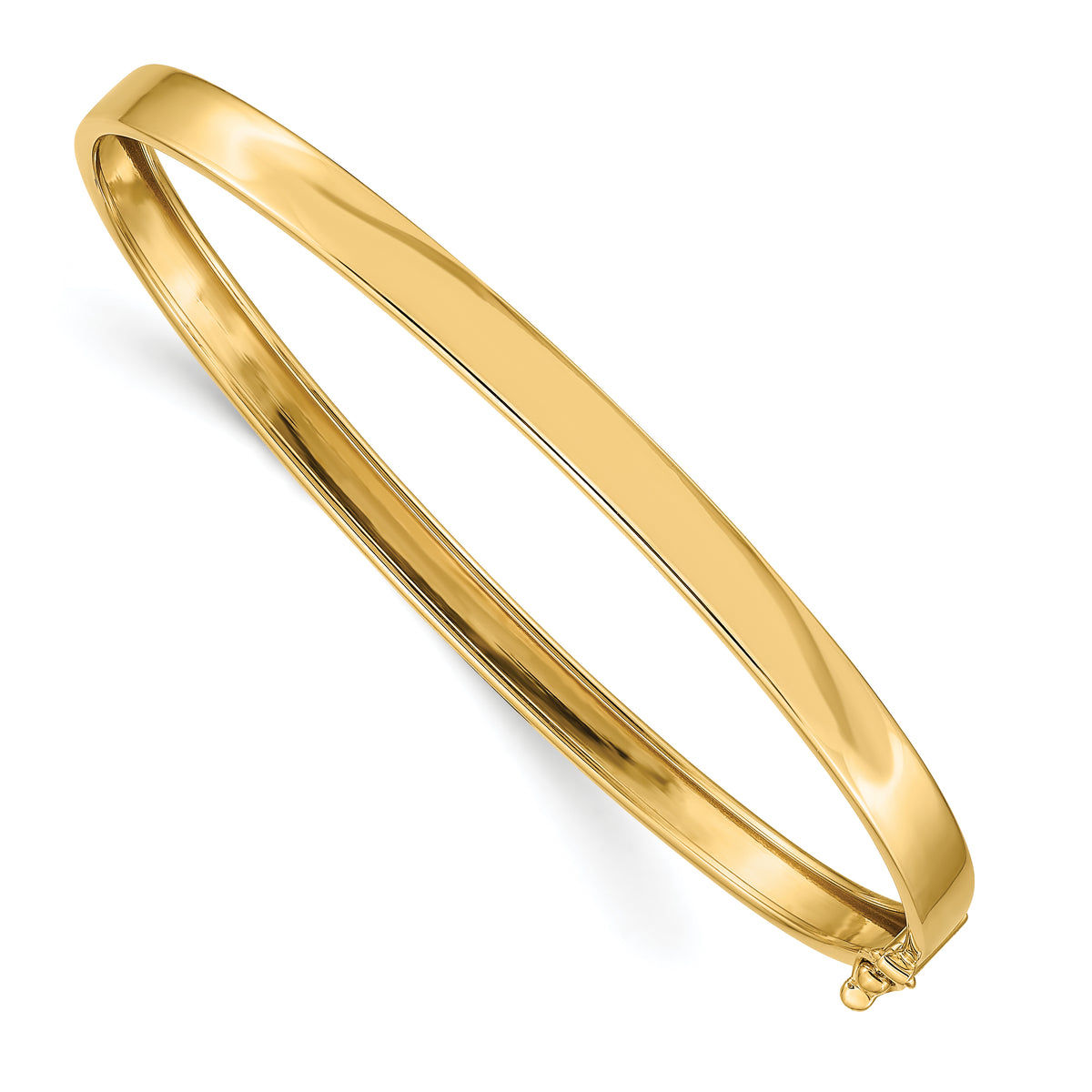 14K Flexible Bangle Bracelet