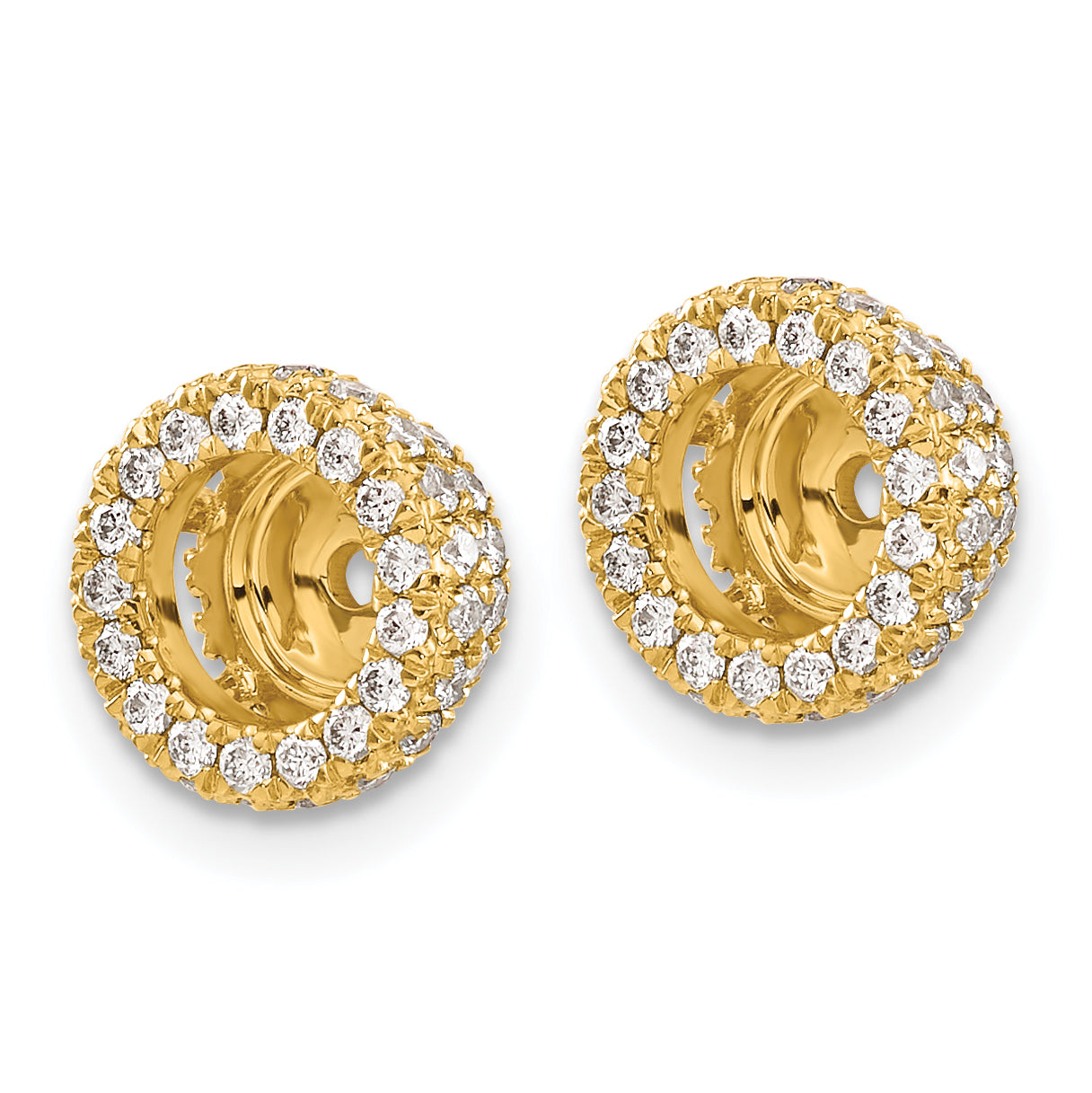 14K Lab Grown Diamond Earring Jackets