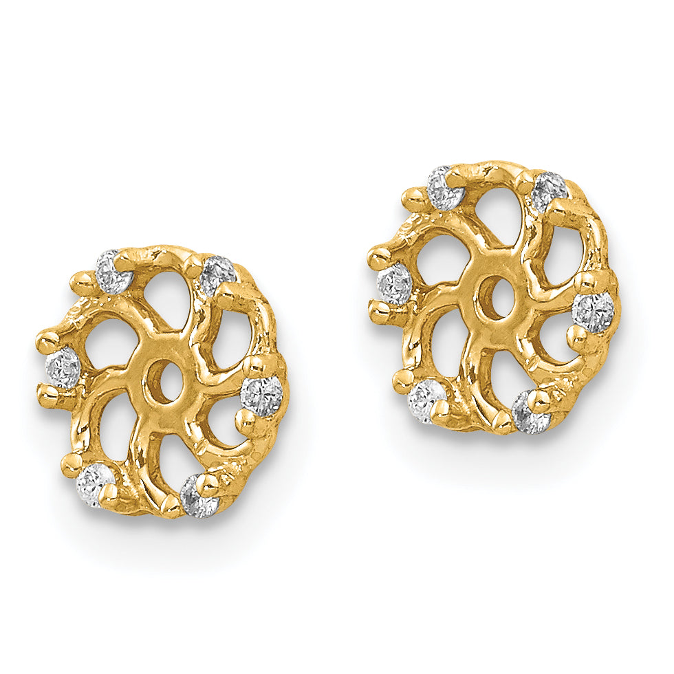 14K Lab Grown Diamond Earring Jacket