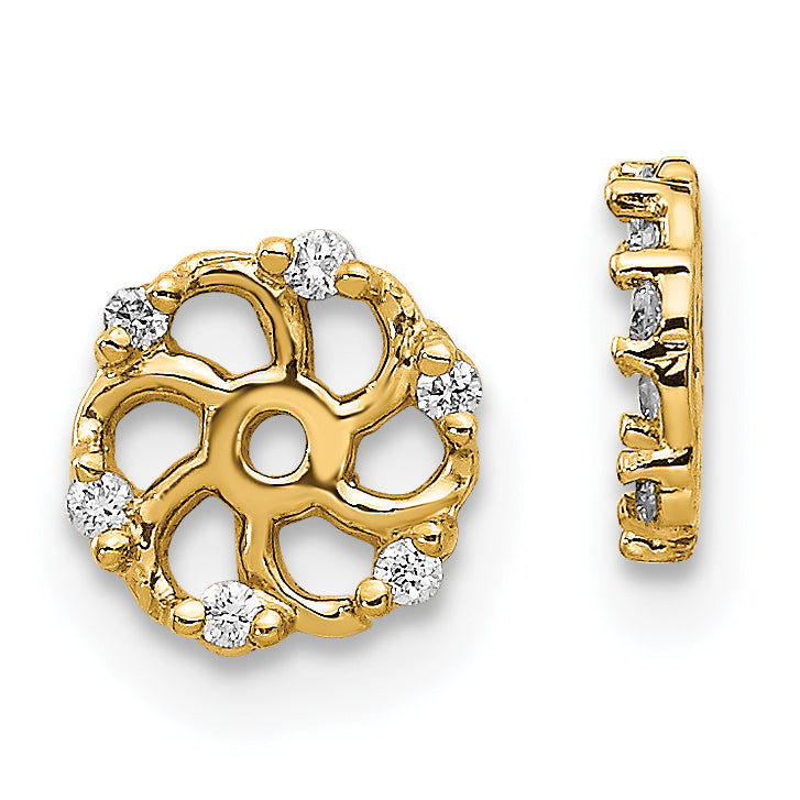 14K Lab Grown Diamond Earring Jacket