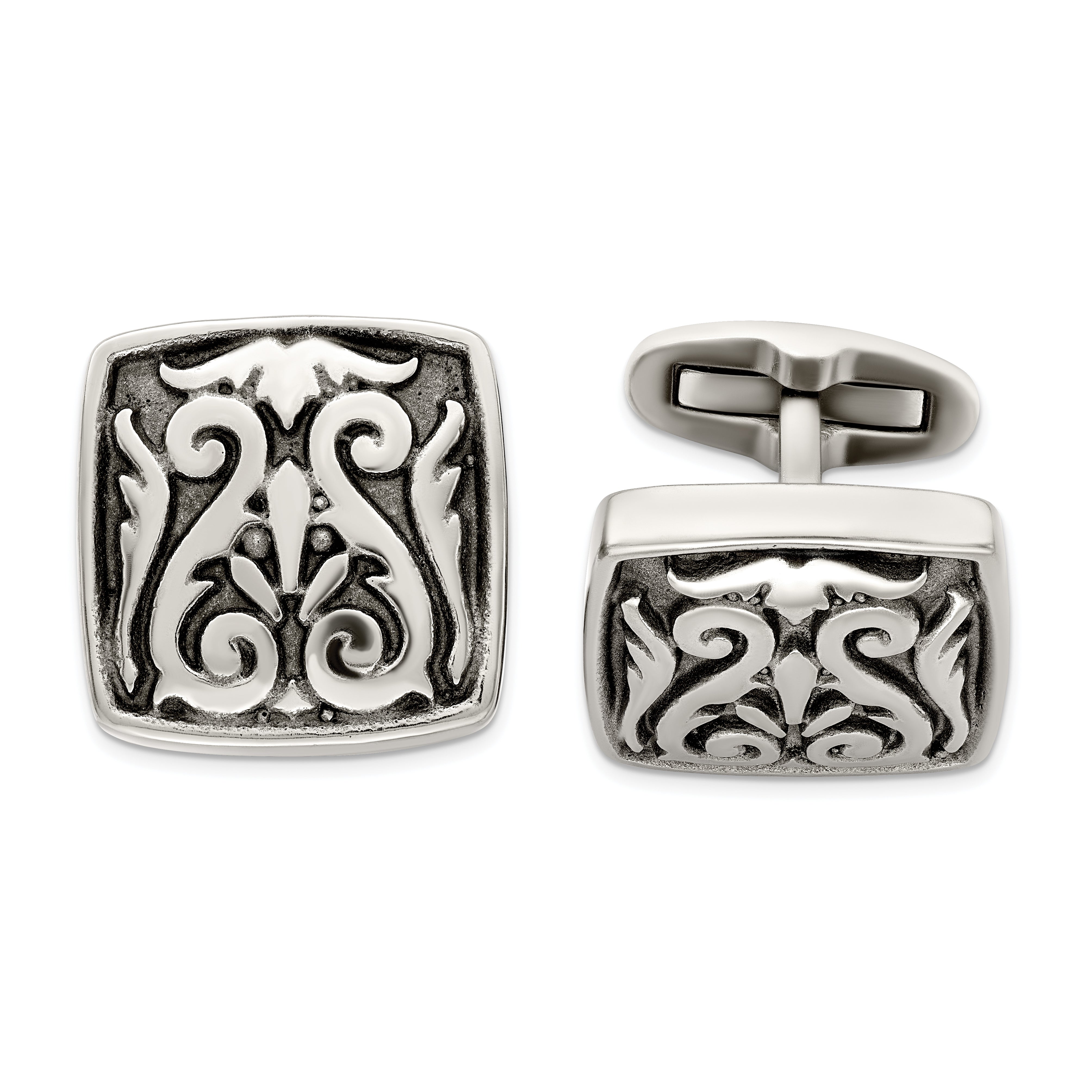 Edward Mirell Titanium Casted Cufflinks