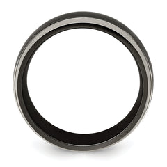 Edward Mirell Titanium Black Ti 8mm Band