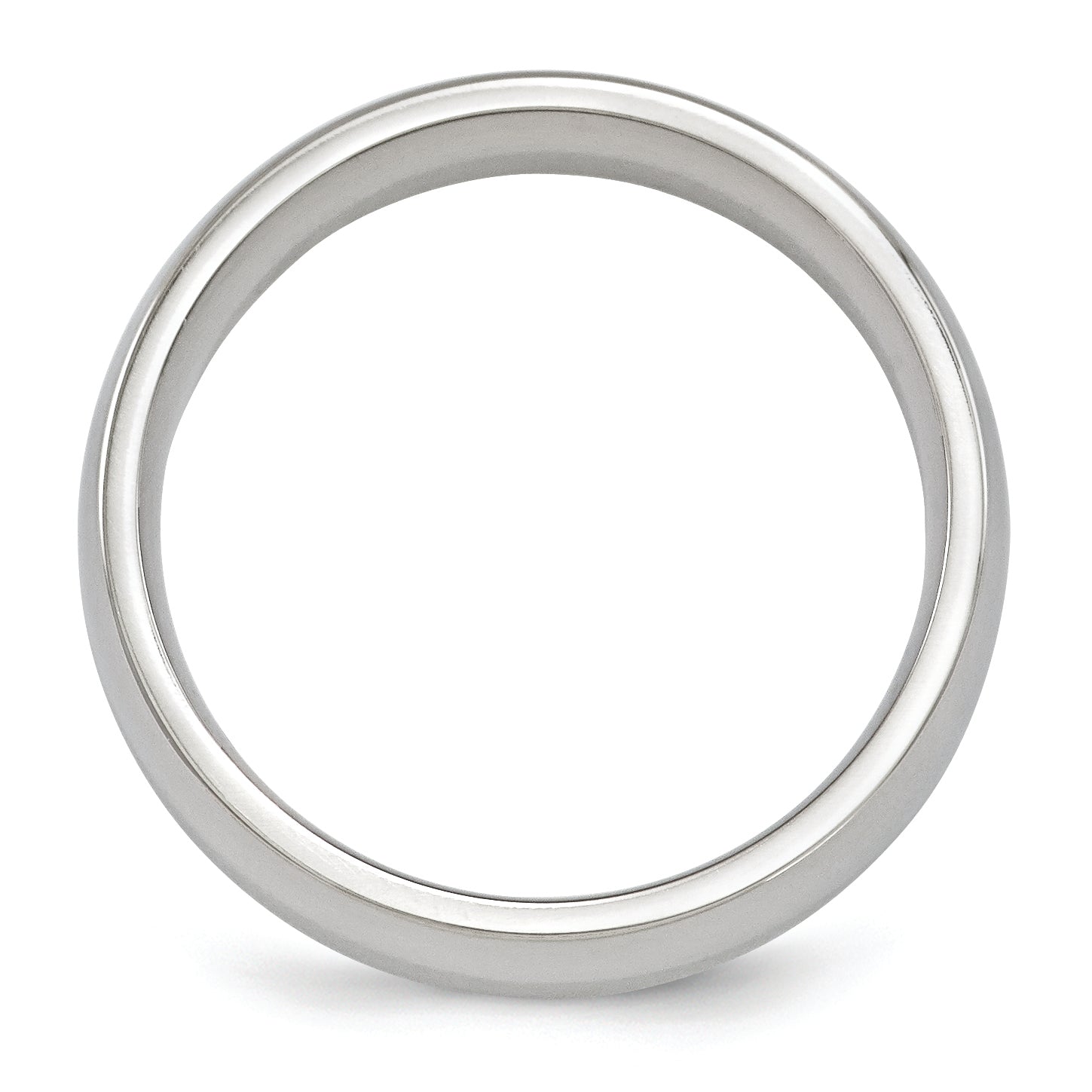 Edward Mirell Titanium Polished 7mm Band