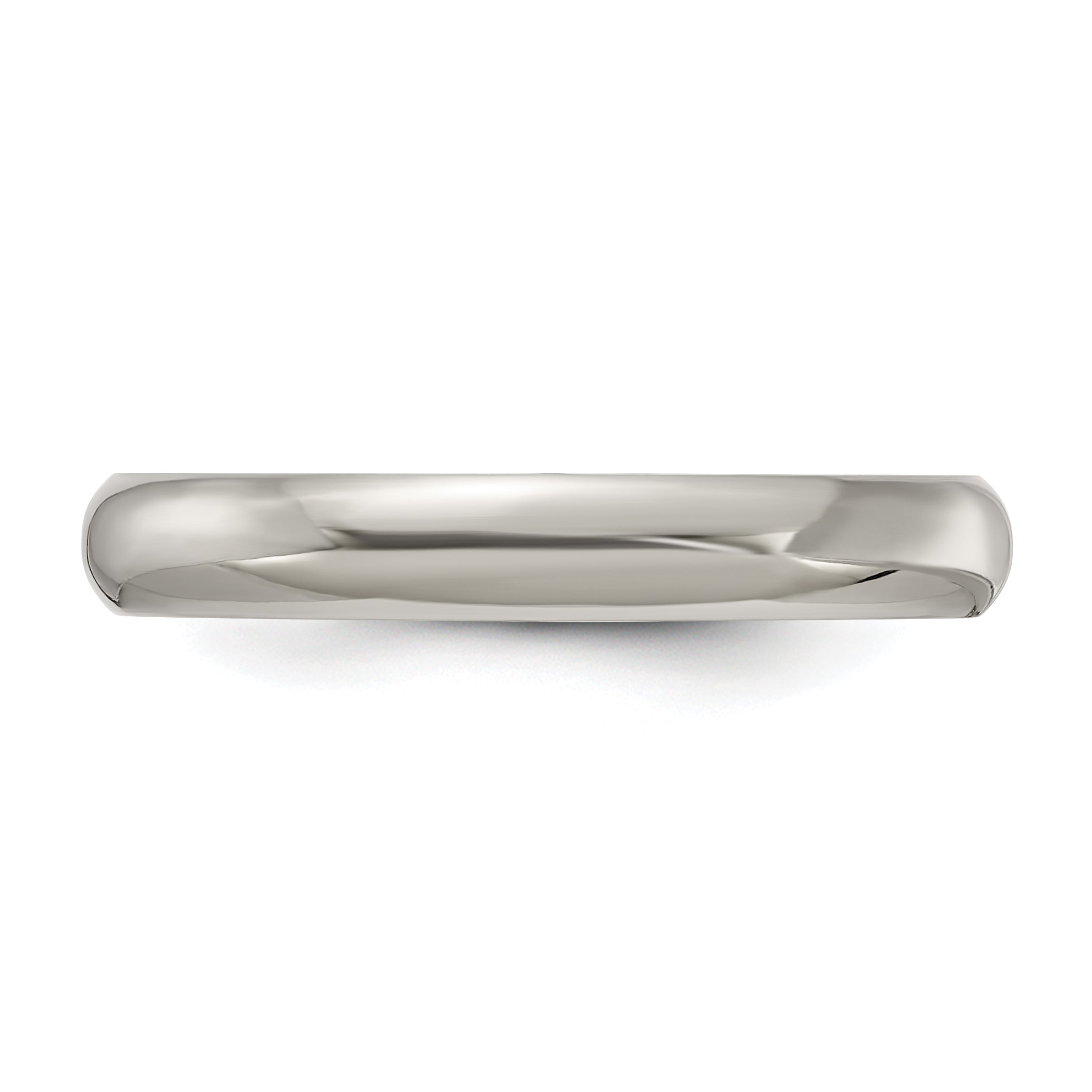 Edward Mirell Titanium Domed 4mm Polished Band Size 5