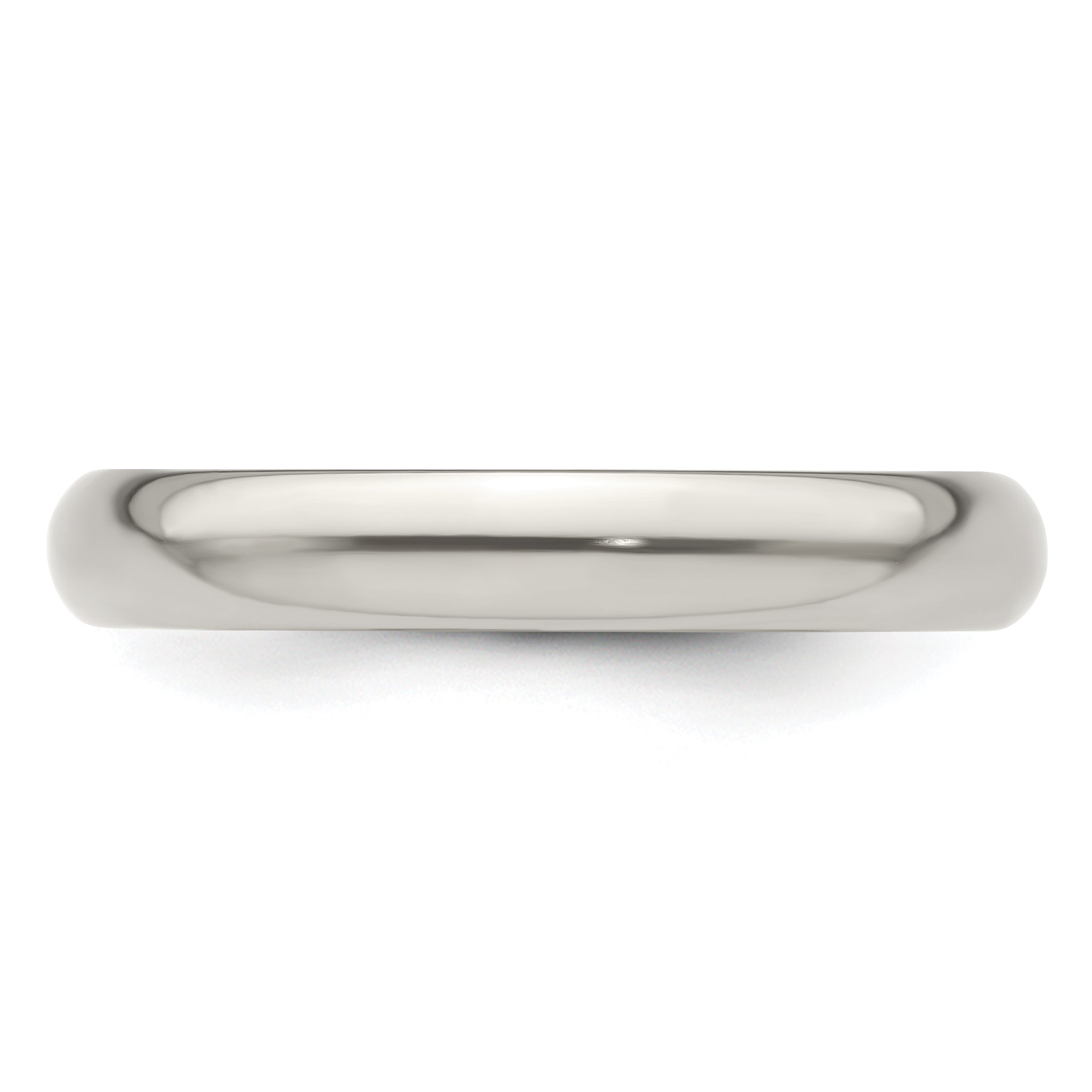 Edward Mirell Titanium Domed 4mm Polished Band Size 5