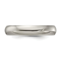 Edward Mirell Titanium Domed 5mm Polished Band Size 5