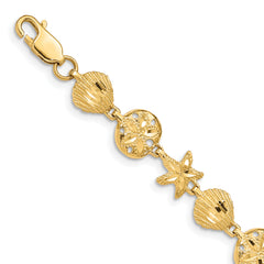 14K Sea Life Bracelet