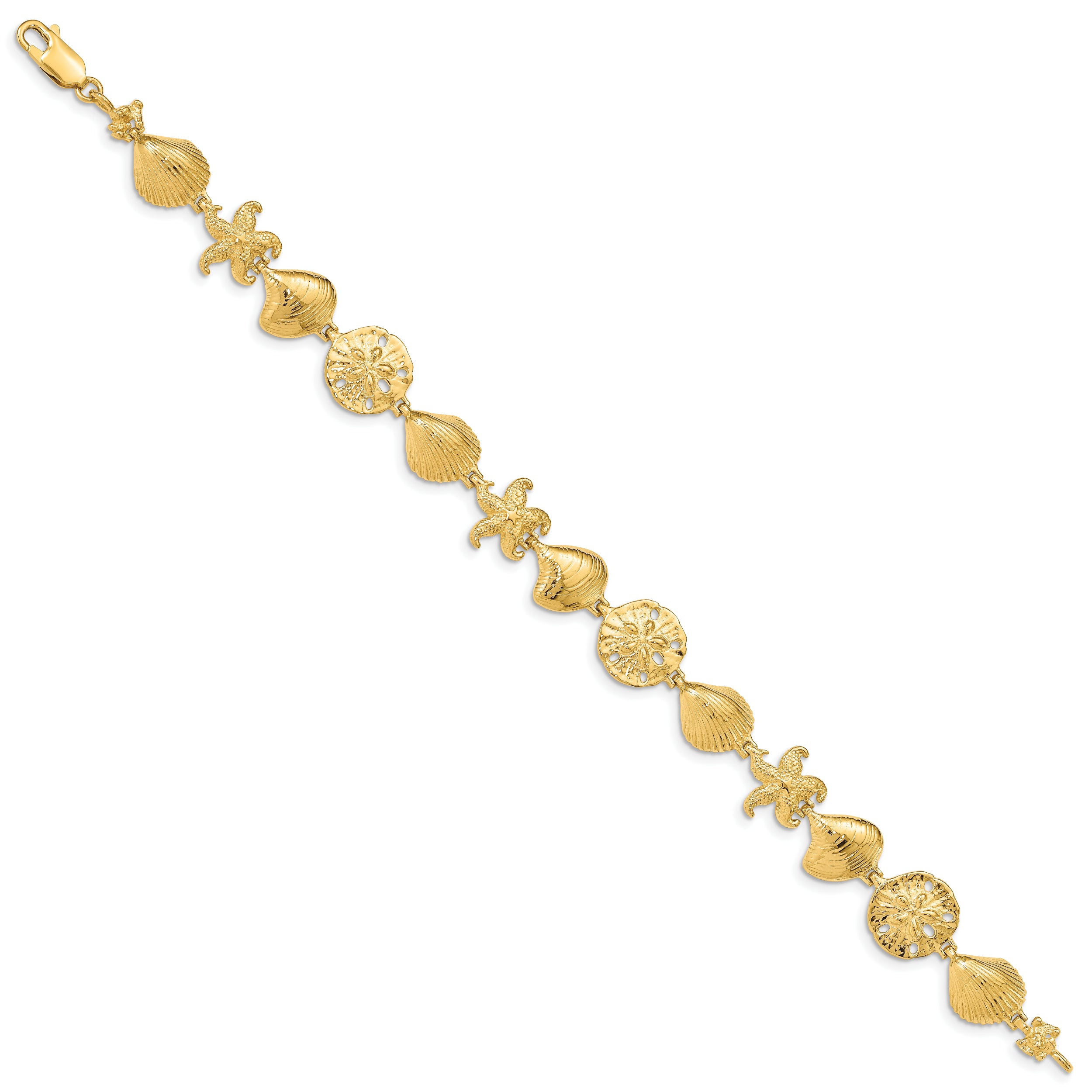 14k Sea Life Bracelet