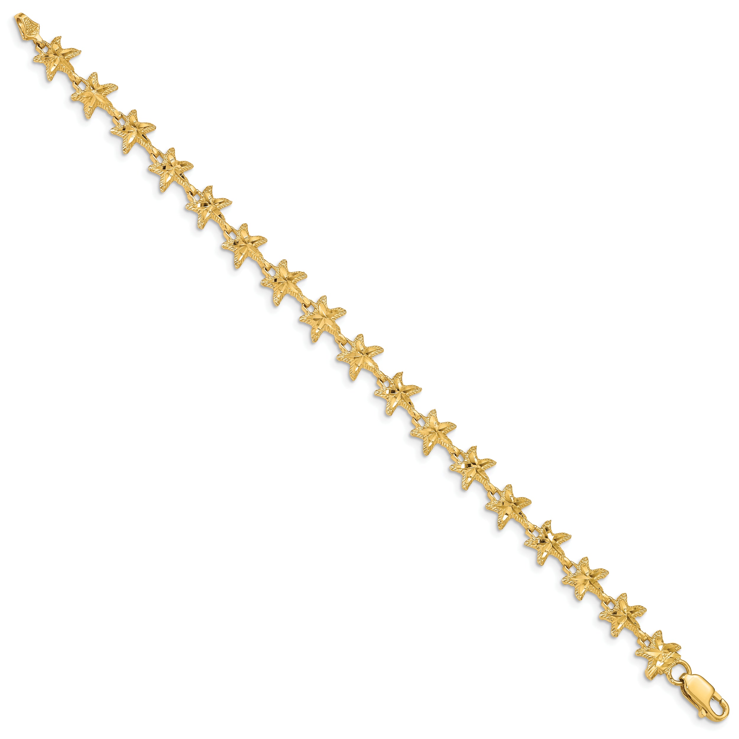 14K Starfish Bracelet