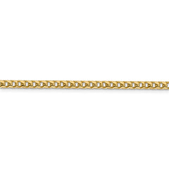 14K 3mm Franco Chain