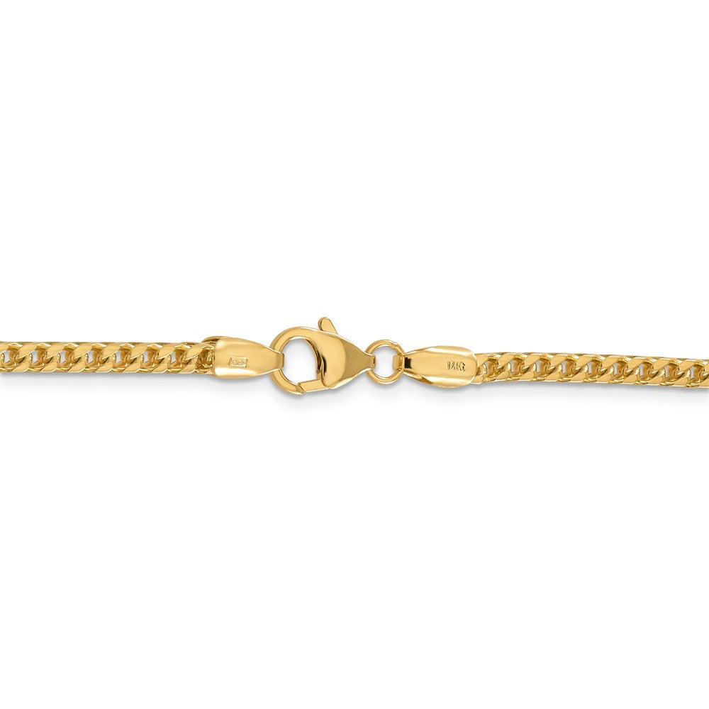 14K 3mm Franco Chain