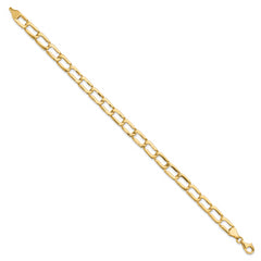 14k Polished Link Bracelet