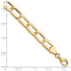 14k Polished Link Bracelet