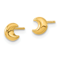 14k Madi K Moon Post Earrings