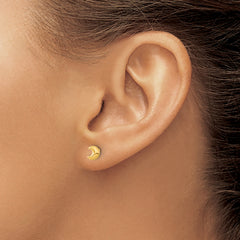 14k Madi K Moon Post Earrings