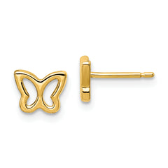 14k Madi K Cut-out Butterfly Post Earrings