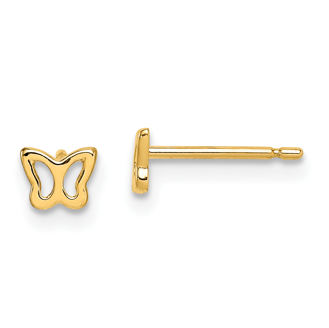 14k Madi K Butterfly Post Earrings