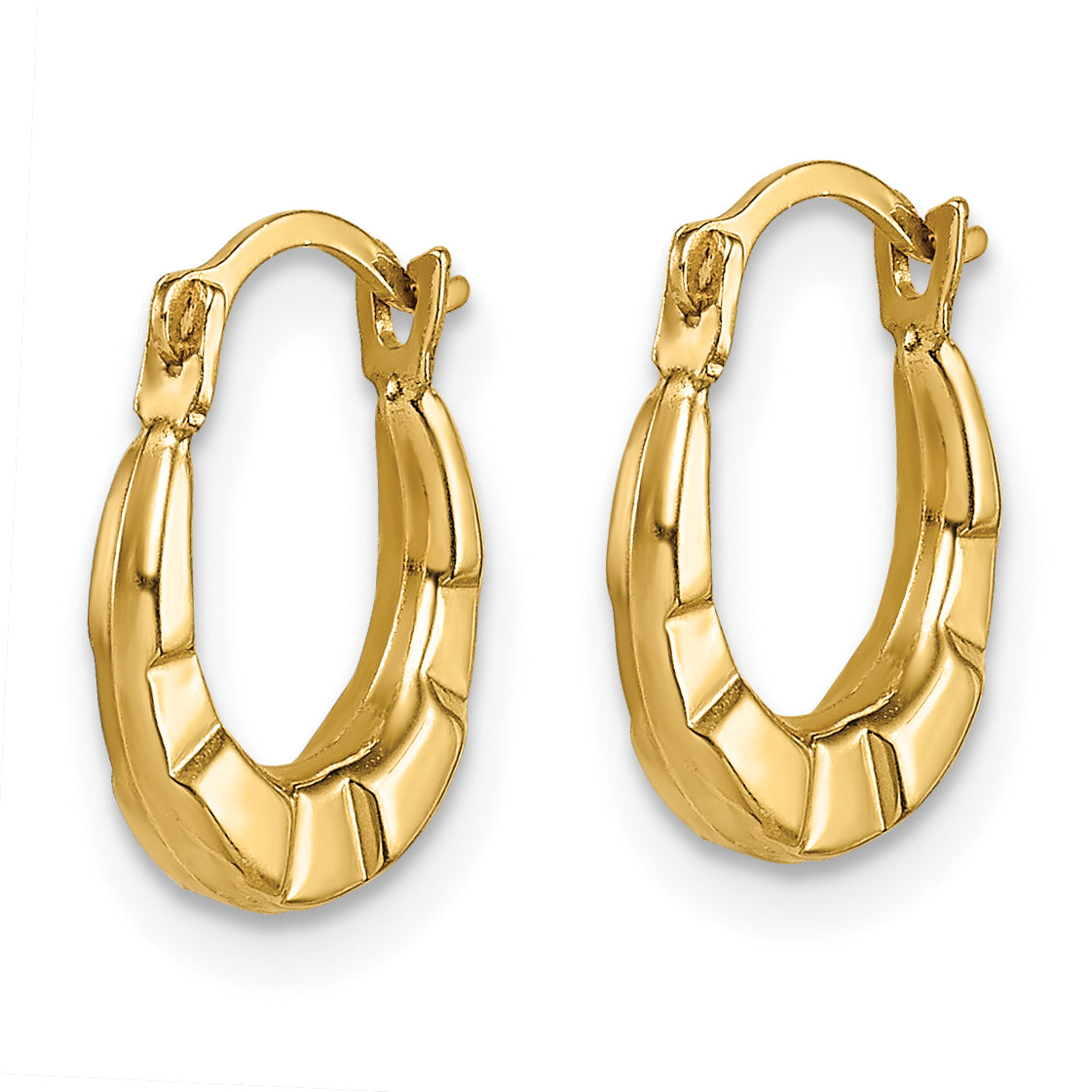 14k Madi K Hoop Earrings