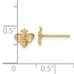 14k Madi K Bumble Bee Post Earrings