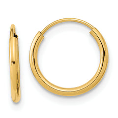 14k Madi K Endless Hoop Earrings