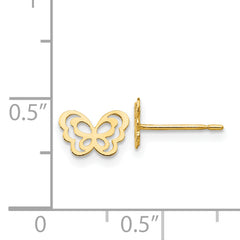 14k Madi K Children's Butterfly Post Earrings