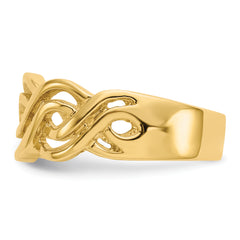 14k Infinity Ring