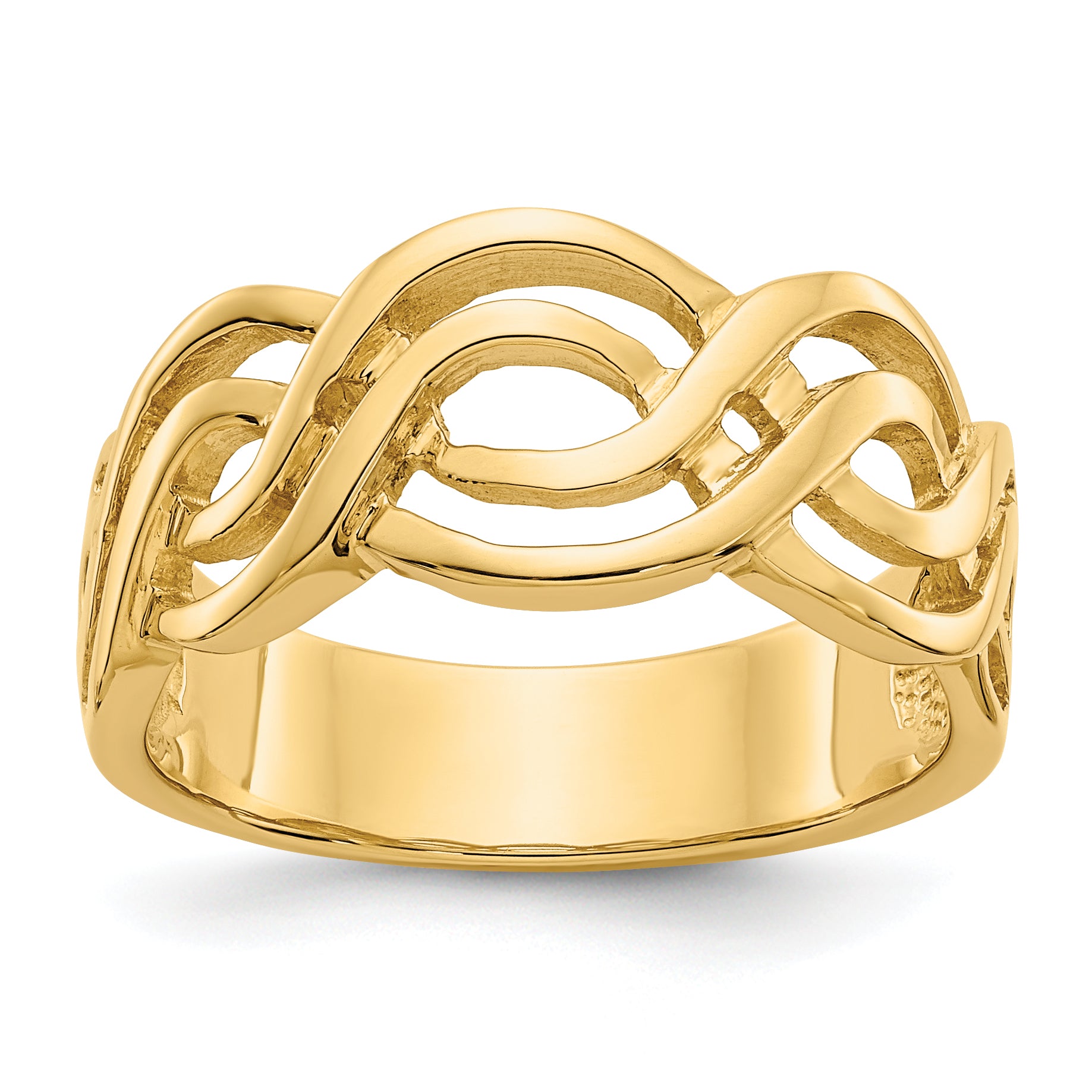 14k Infinity Ring