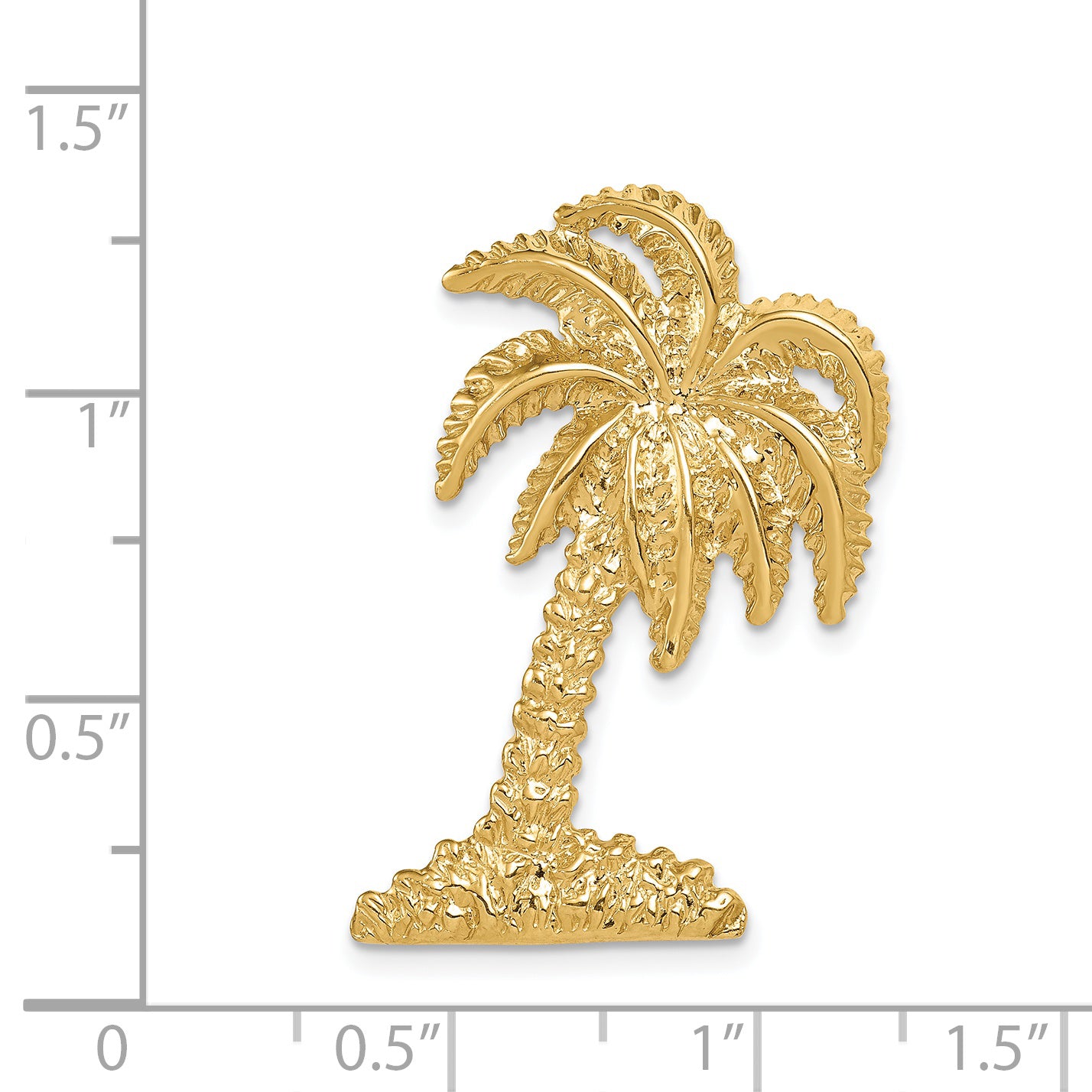 14k Palm Tree Slide