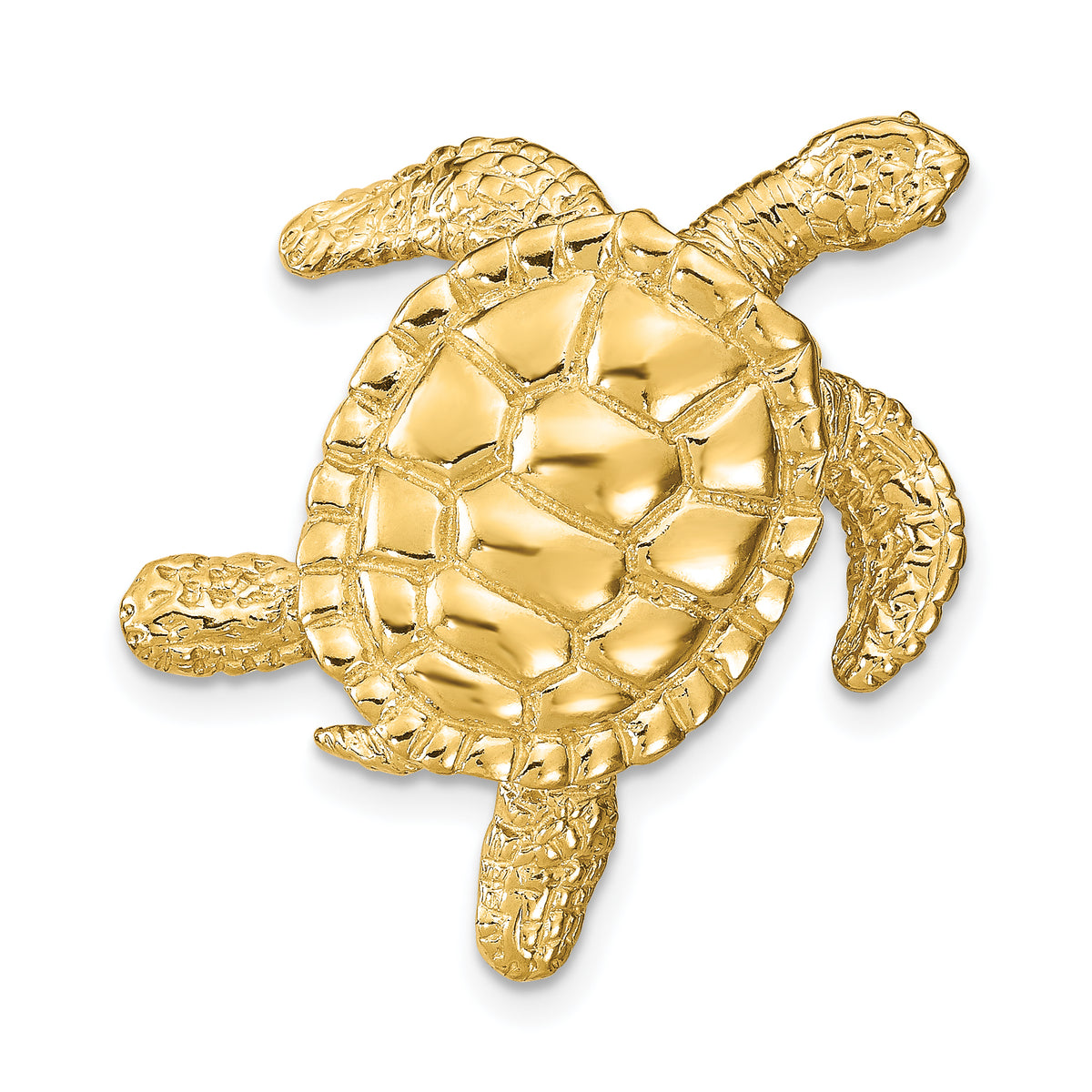 14k Sea Turtle Slide