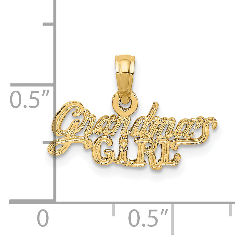 14k GRANDMA'S GIRL Charm