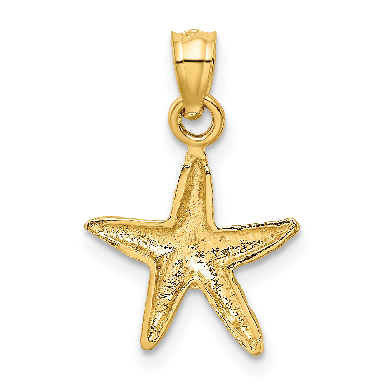 14K Starfish Pendant