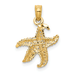 14k Starfish Pendant