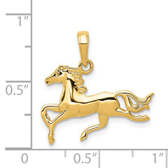 14k Horse Pendant
