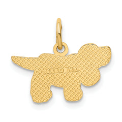 14k Saint Bernard Charm