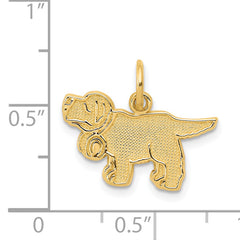 14k Saint Bernard Charm