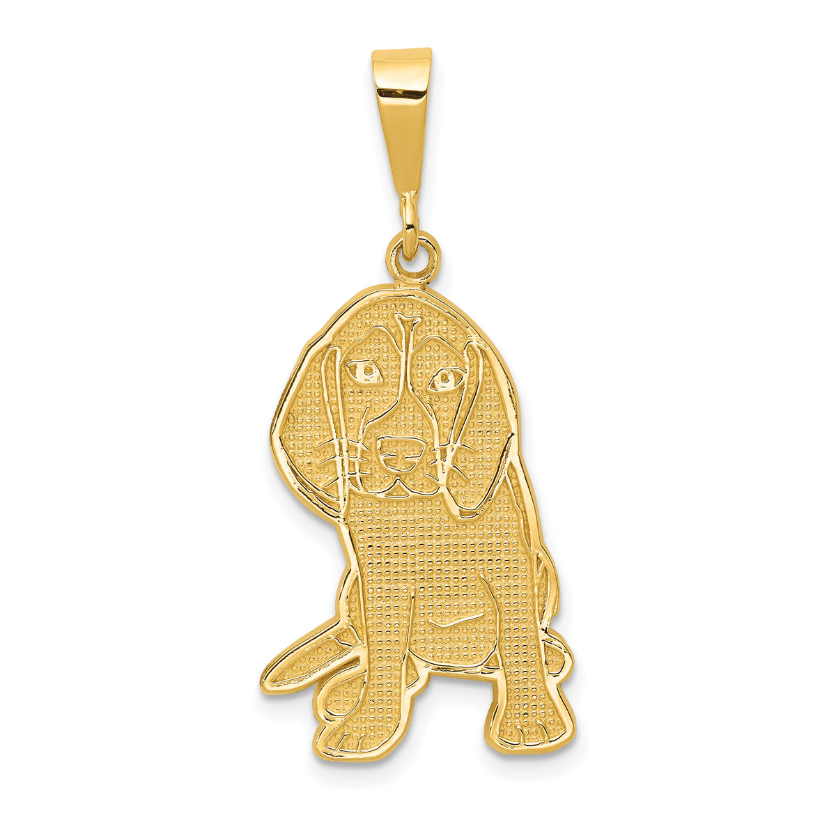 14k Beagle Pendant