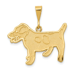 14k Jack Russell Terrier Dog Pendant