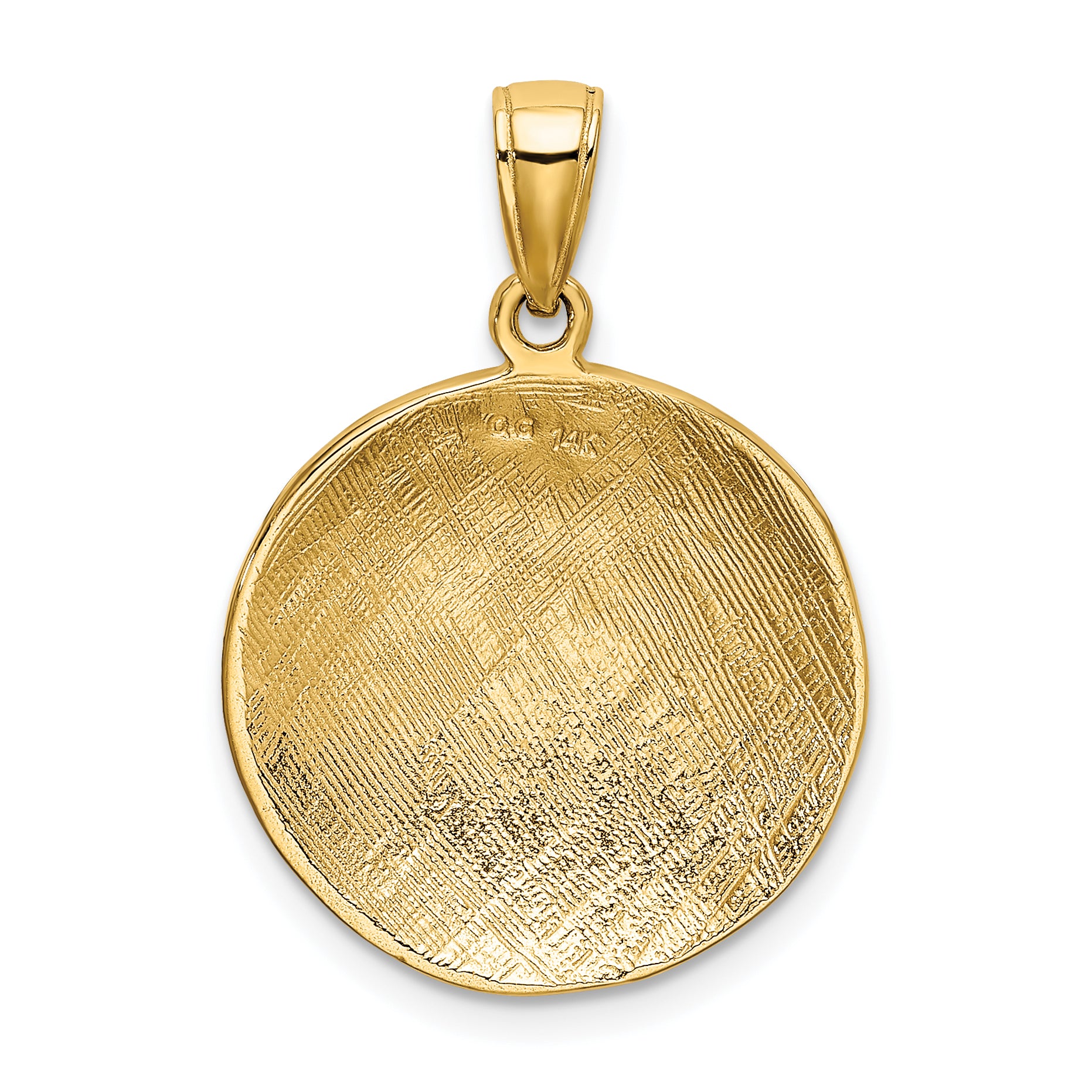 14k Soccer Ball Pendant