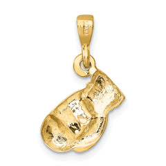 14k Boxing Glove Pendant