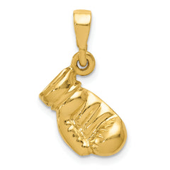 14k Boxing Glove Pendant