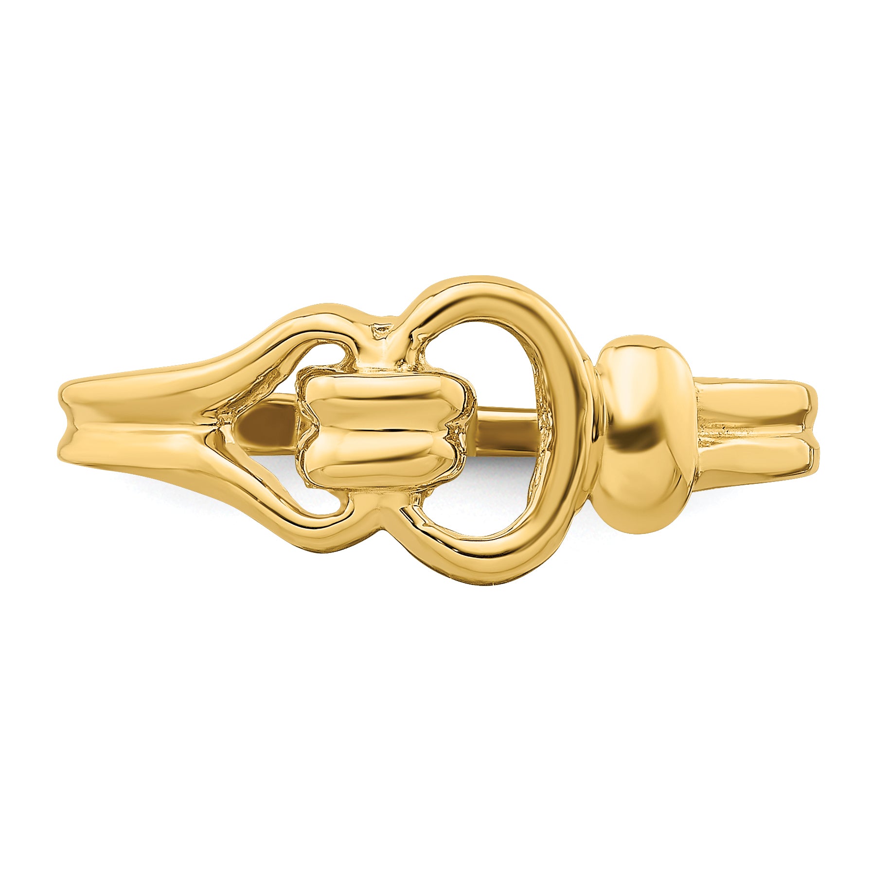 14K Freeform Knot Ring