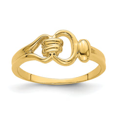 14K Freeform Knot Ring